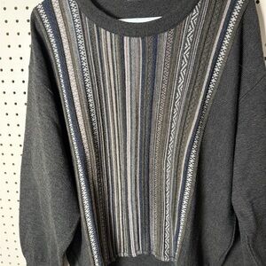 Men’s 90s vintage cooper striped sweater